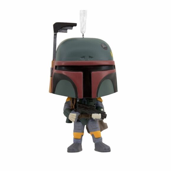 Hallmark Star Wars Boba Fett Funko POP Ornament NWT - Picture 2 of 7